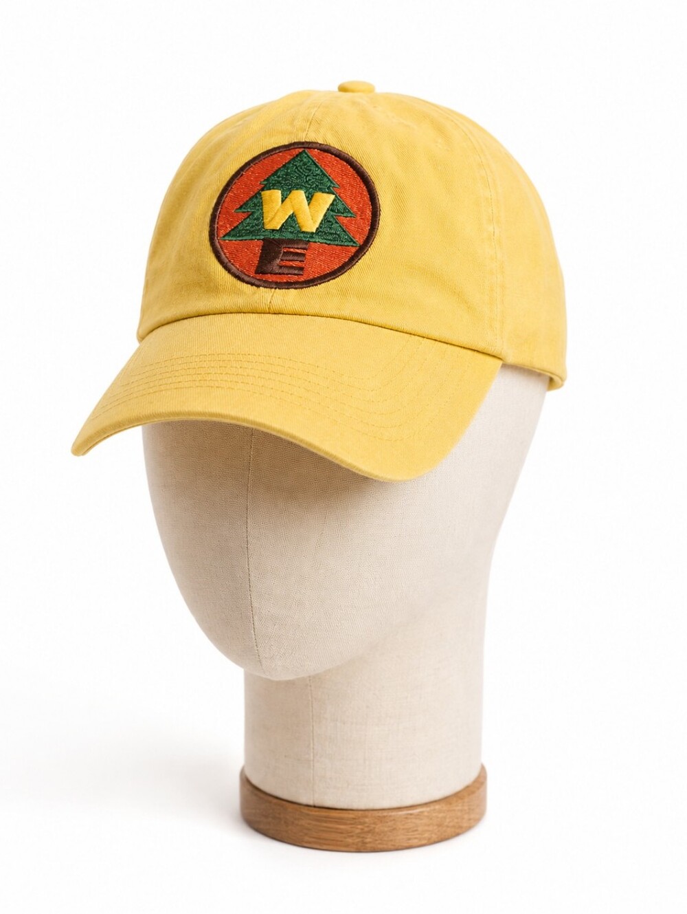 Disney Parks Adult Sz Wilderness Explorer Yellow Snapback Baseball Cap- Russell